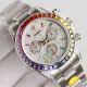 2021 NEW! JH Swiss Rolex Daytona 7750 Watch Rainbow Stainless Steel Full Diamond Face (2)_th.jpg
